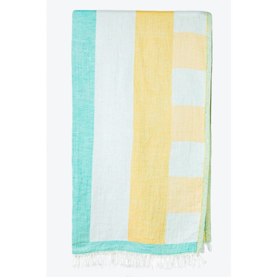 Dockside Dual Stripe Beach Towel