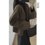 A stunningly beautiful two-piece winter outfit for women, perfect for a youthful and stylish look.